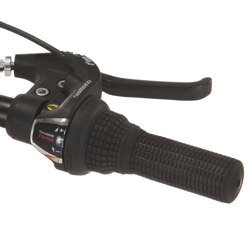 vidaXL Mountainbike 21 Gang 26 Zoll Rad 49 cm Schwarz