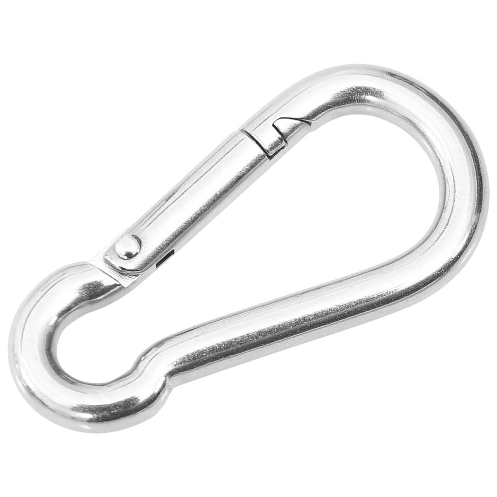 vidaXL 8-tlg. Sonnensegel Zubehör-Set Edelstahl