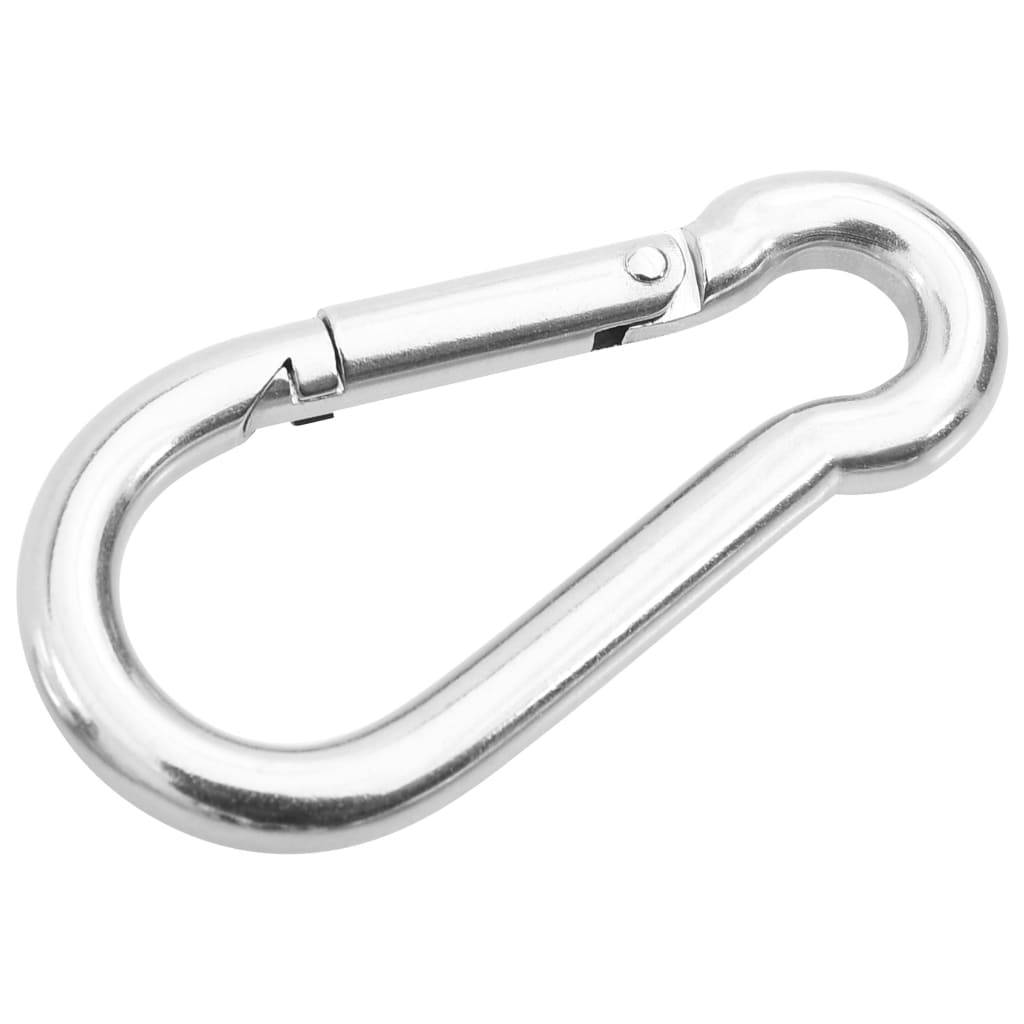vidaXL 9-tlg. Sonnensegel Zubehör-Set Edelstahl