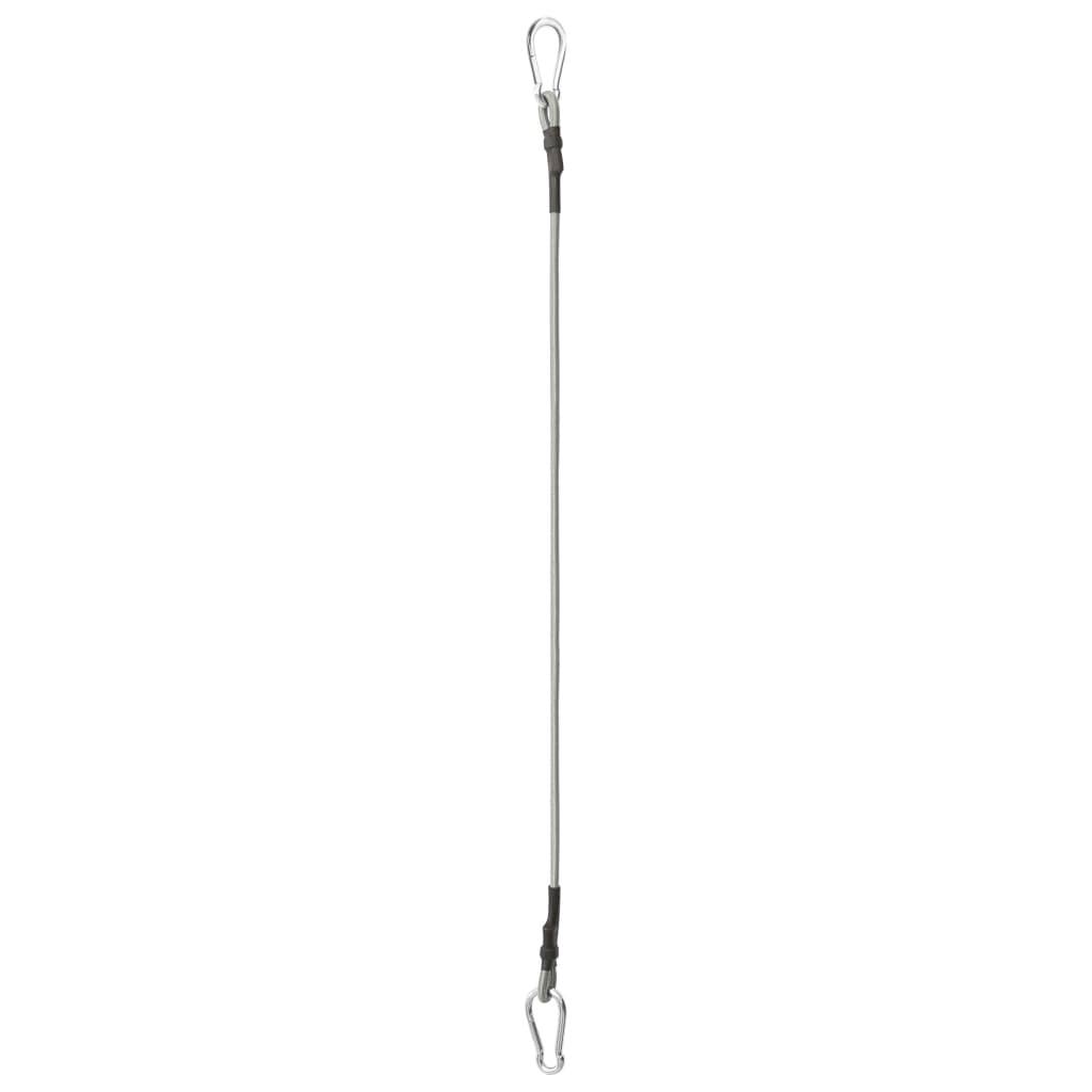 vidaXL Seile mit Karabiner 4 Stk. Gummi