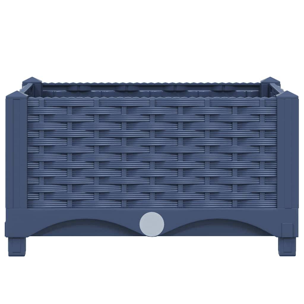 vidaXL Hochbeet 40x40x23 cm Polypropylen