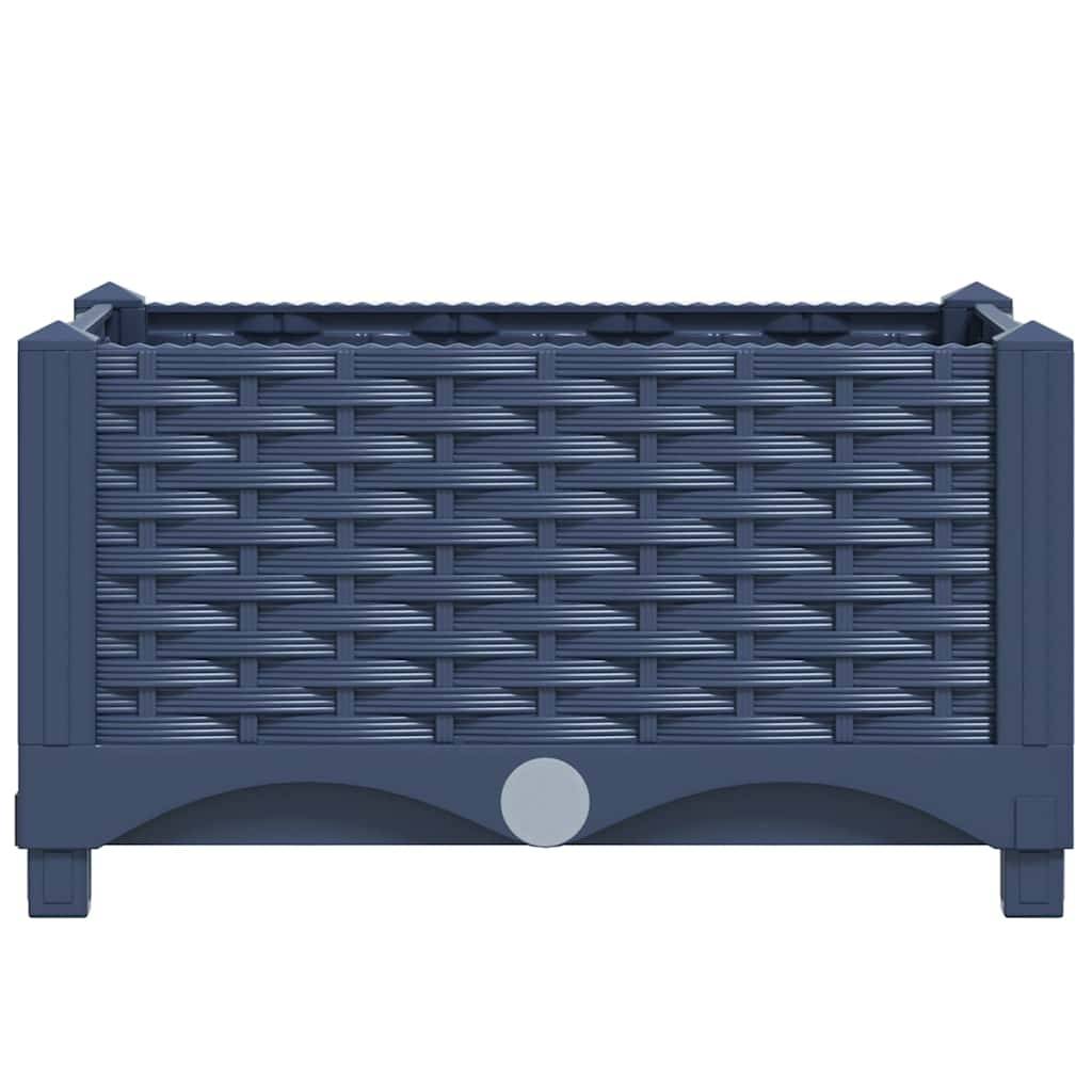 vidaXL Hochbeet 40x40x23 cm Polypropylen