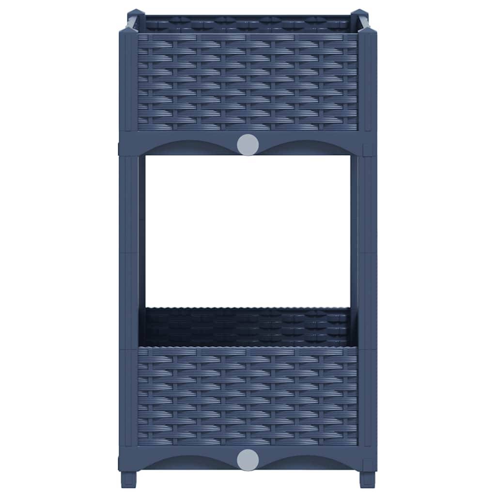 vidaXL Hochbeet 80x40x71 cm Polypropylen