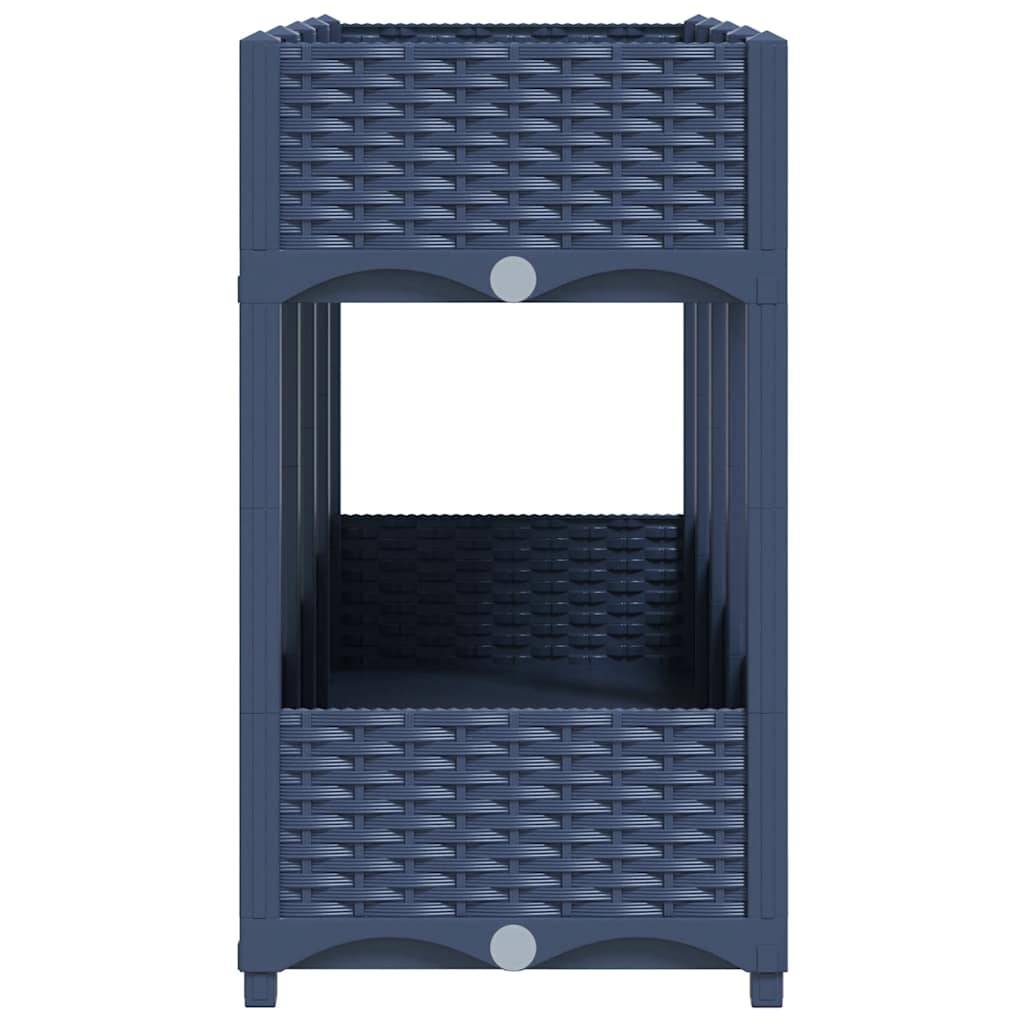 vidaXL Hochbeet 160x40x71 cm Polypropylen