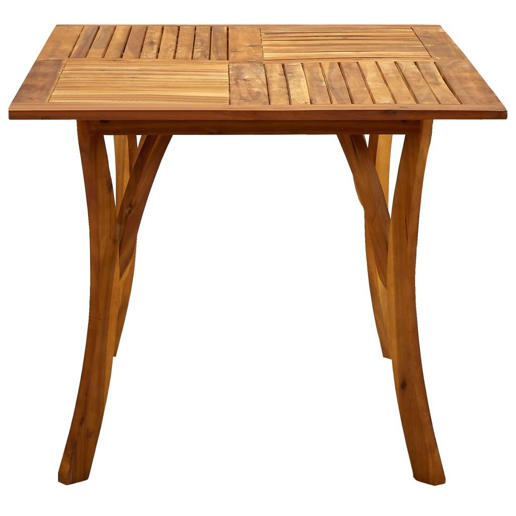 vidaXL Gartentisch 150x90x75 cm Akazie Massivholz