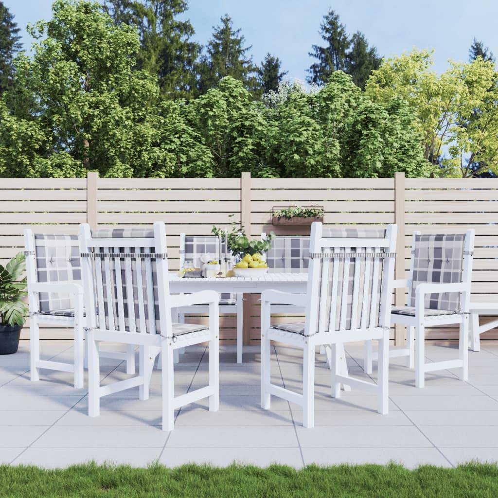 vidaXL Gartenstuhlauflagen für Niedriglehner 6 Stk. 100x50x3 cm