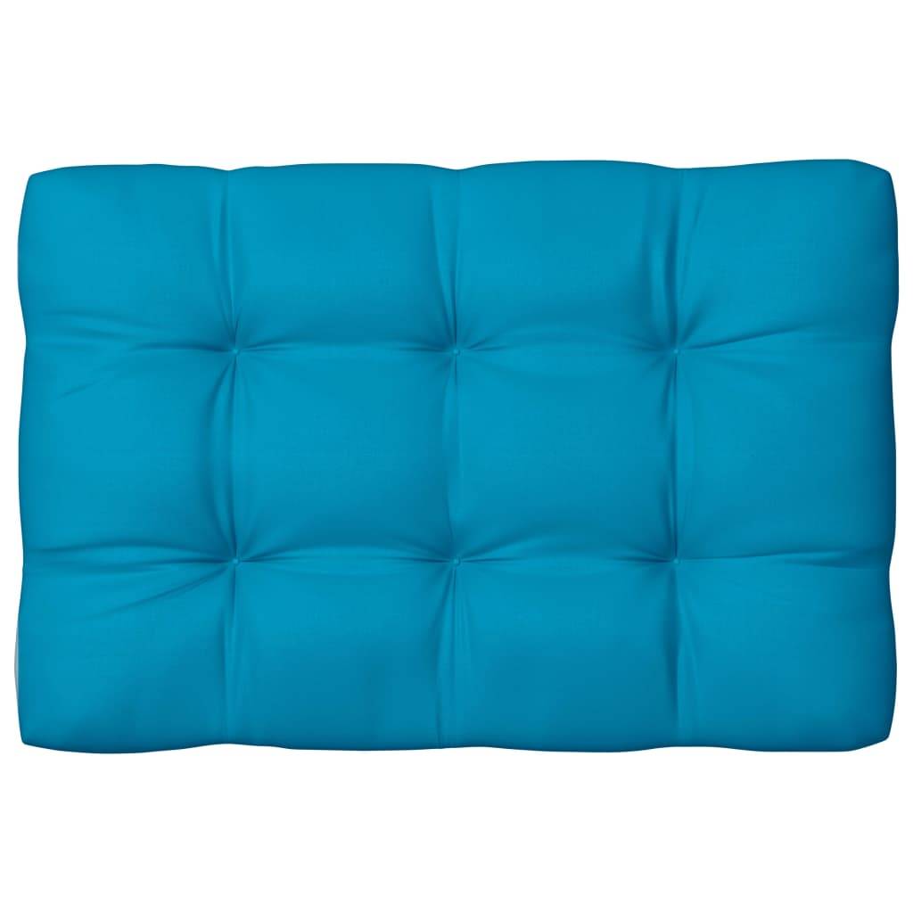 vidaXL Palettensofa-Auflagen 7 Stk. Blau