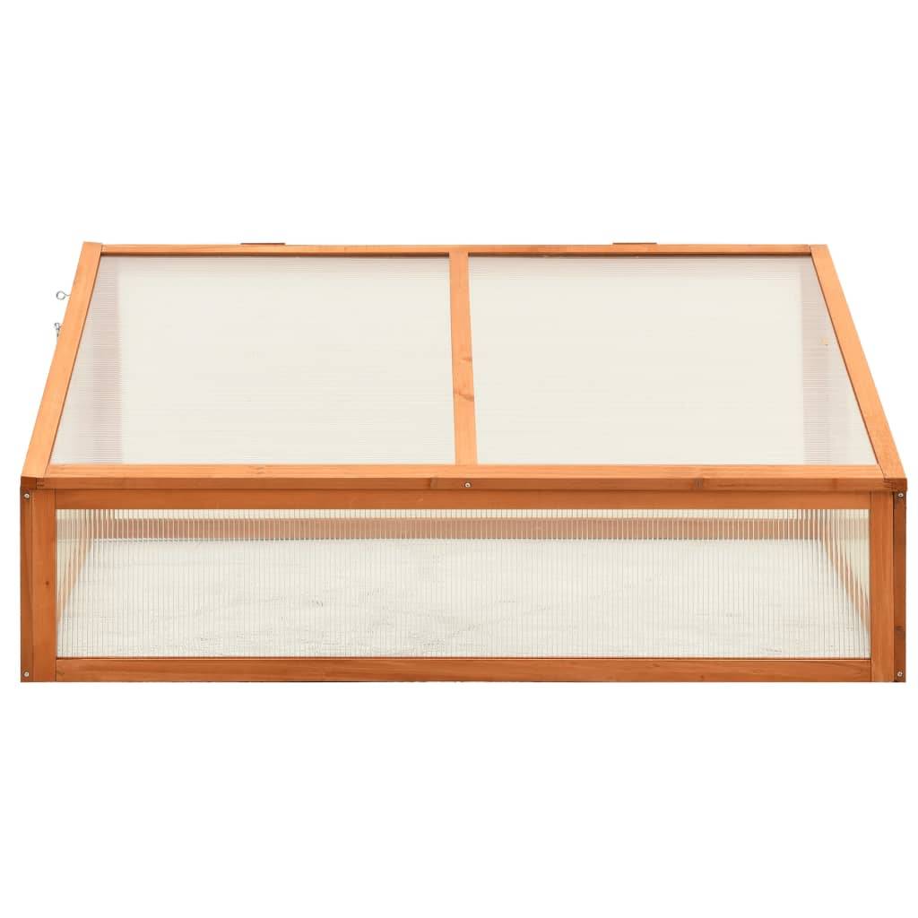 vidaXL Gewächshaus 100x65x40 cm Tannenholz