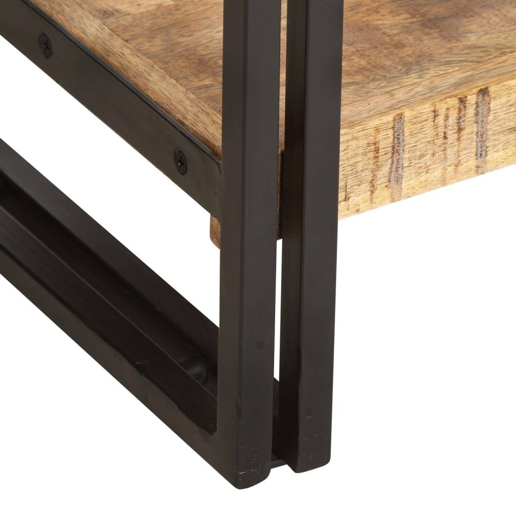 vidaXL Bücherregal 5 Fächer 40x30x180 cm Mango Massivholz