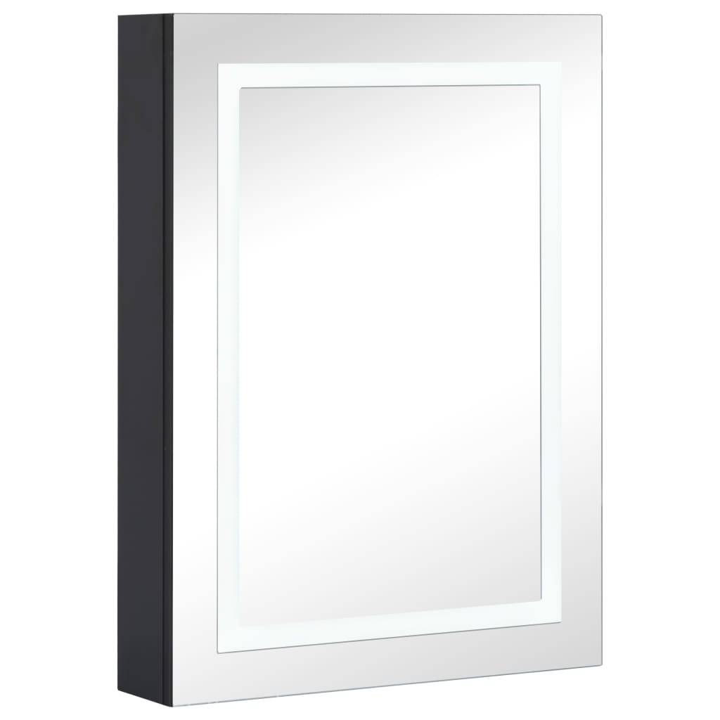 vidaXL LED-Spiegelschrank fürs Bad 50x13x70 cm
