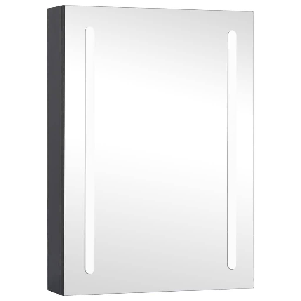 vidaXL LED-Spiegelschrank fürs Bad 50x13x70 cm