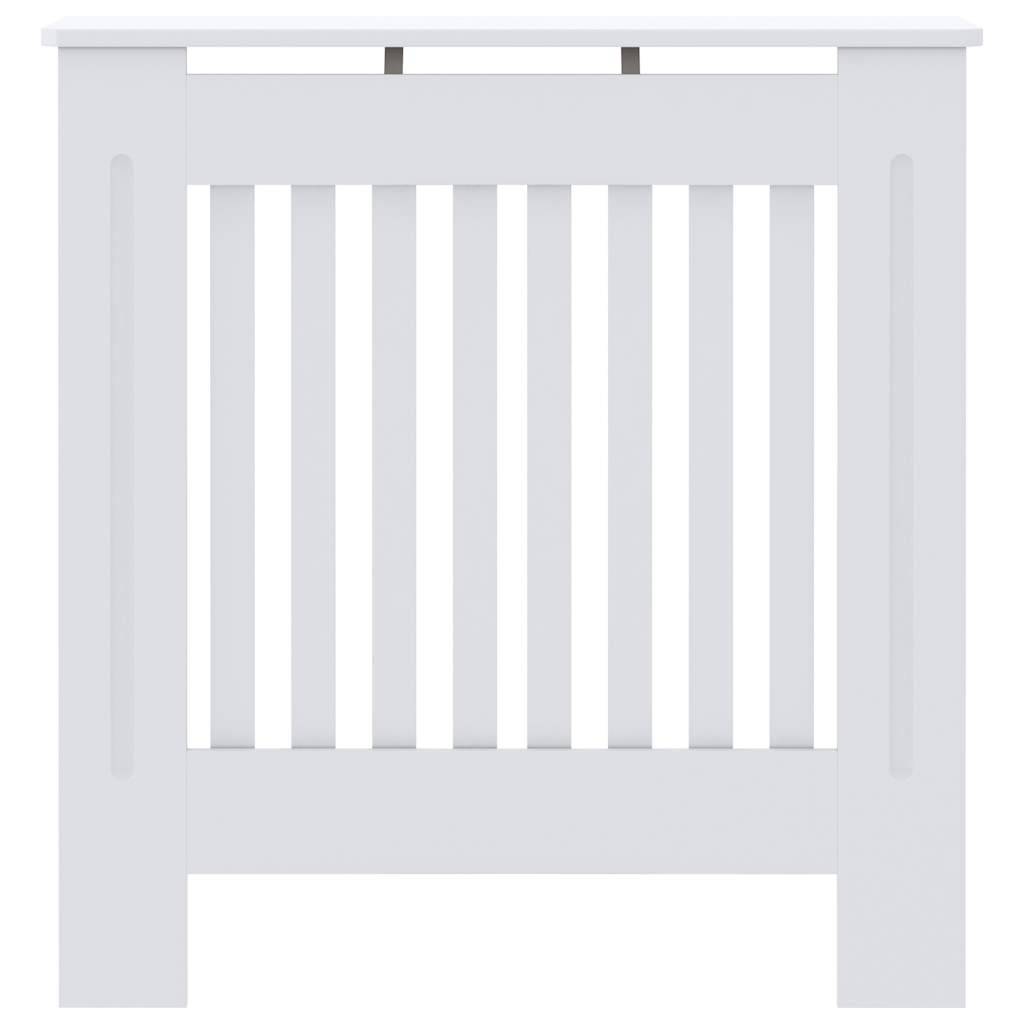 vidaXL MDF Heizkörperverkleidung Weiß 78 cm