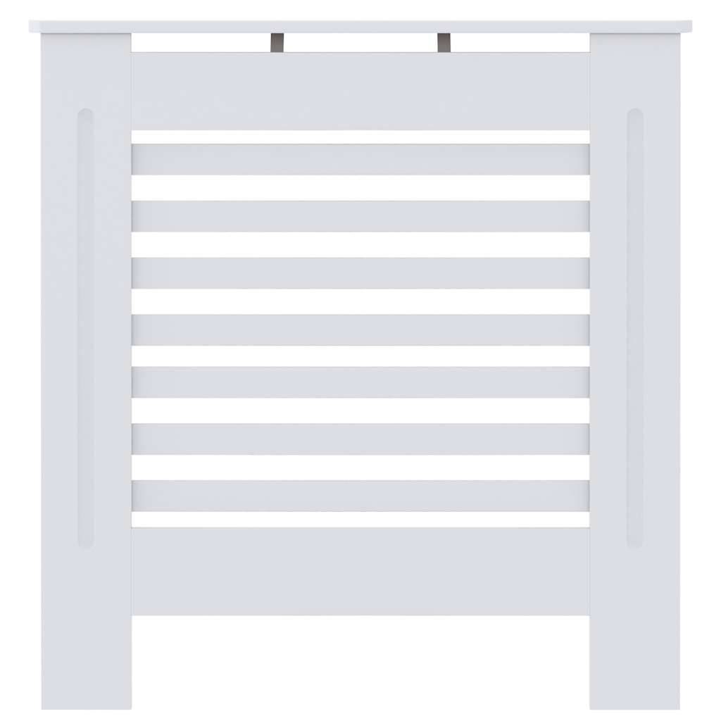 vidaXL MDF Heizkörperverkleidung Weiß 78 cm