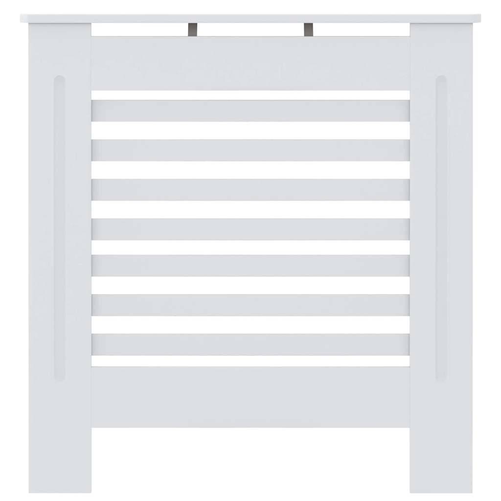 vidaXL MDF Heizkörperverkleidung Weiß 78 cm