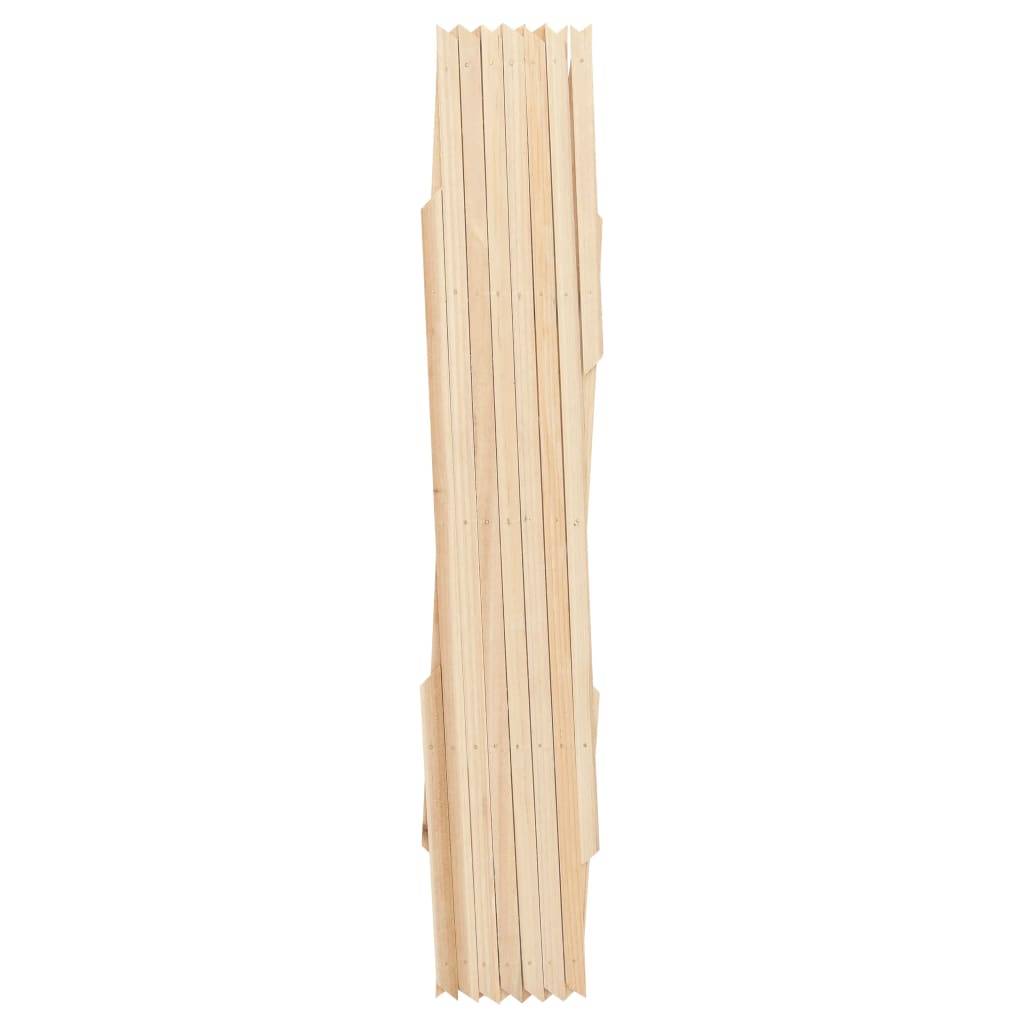 vidaXL Scherenzaun 5 Stk. Tannenholz 180x60 cm