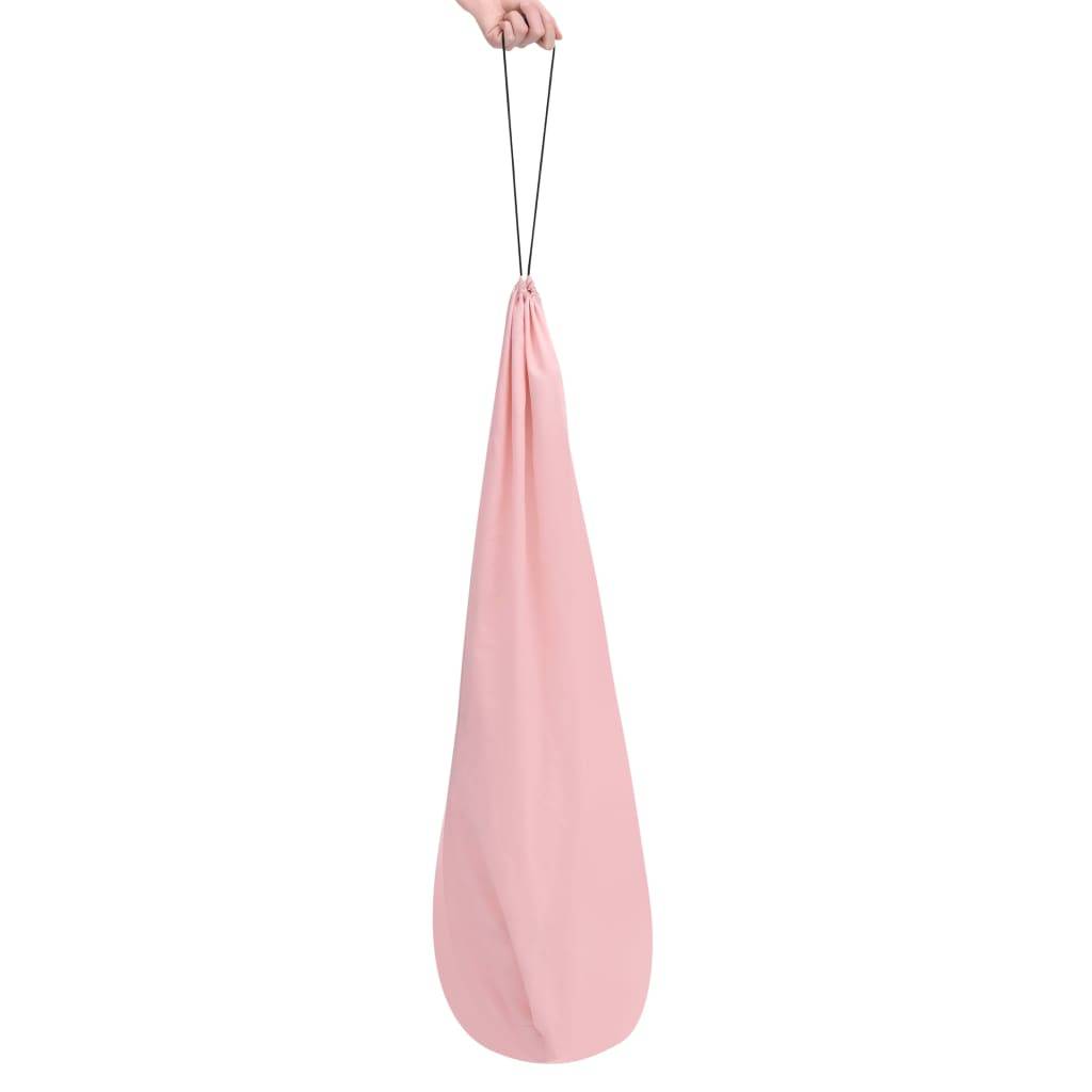 vidaXL Kinder Tipi-Zelt mit Tasche Pfirsichhaut Rosa 120x120x150 cm