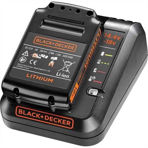 Black & Decker Power Connect - Batterieladegerät + Batterie