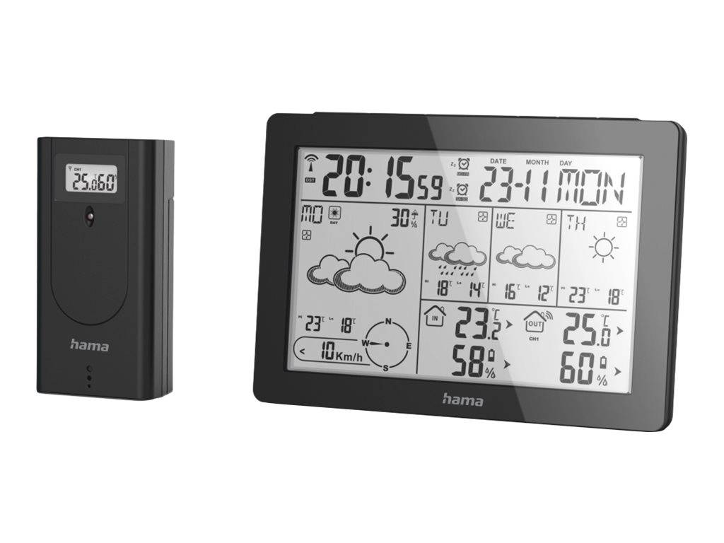 Hama Meteotime - Wetterstation - Schwarz