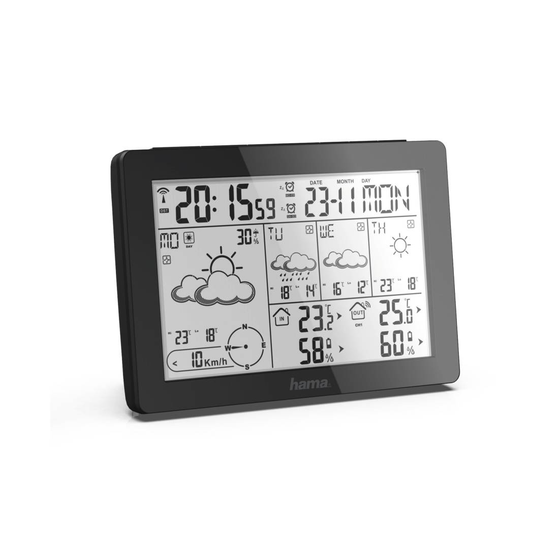 Hama Meteotime - Wetterstation - Schwarz