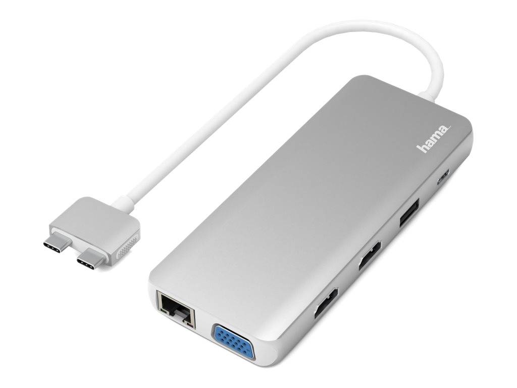 Hama - Dockingstation - USB-C 3.2 Gen 1 - VGA, HDMI