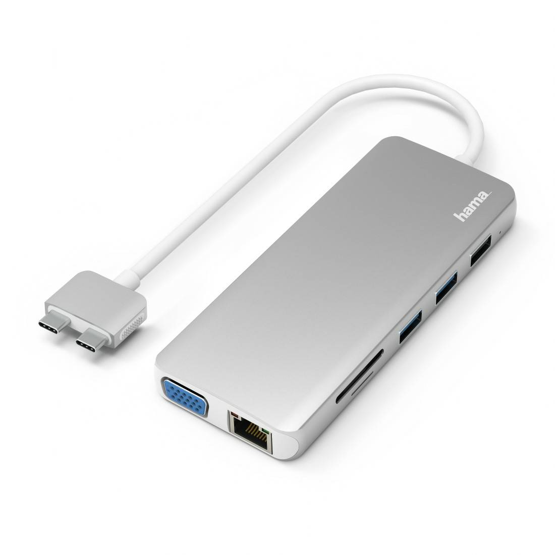 Hama - Dockingstation - USB-C 3.2 Gen 1 - VGA, HDMI