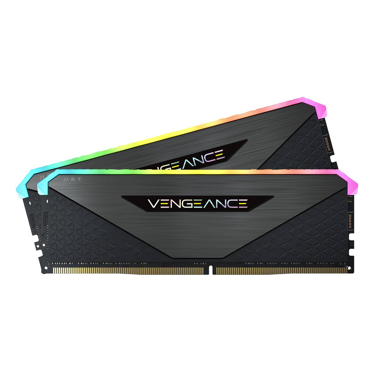 DIMM 32 GB DDR4-3200 2x 16 GB Dual Kit schwarz CMN32GX4M2Z3200C16 Vengeance RGB RT INTEL XMP