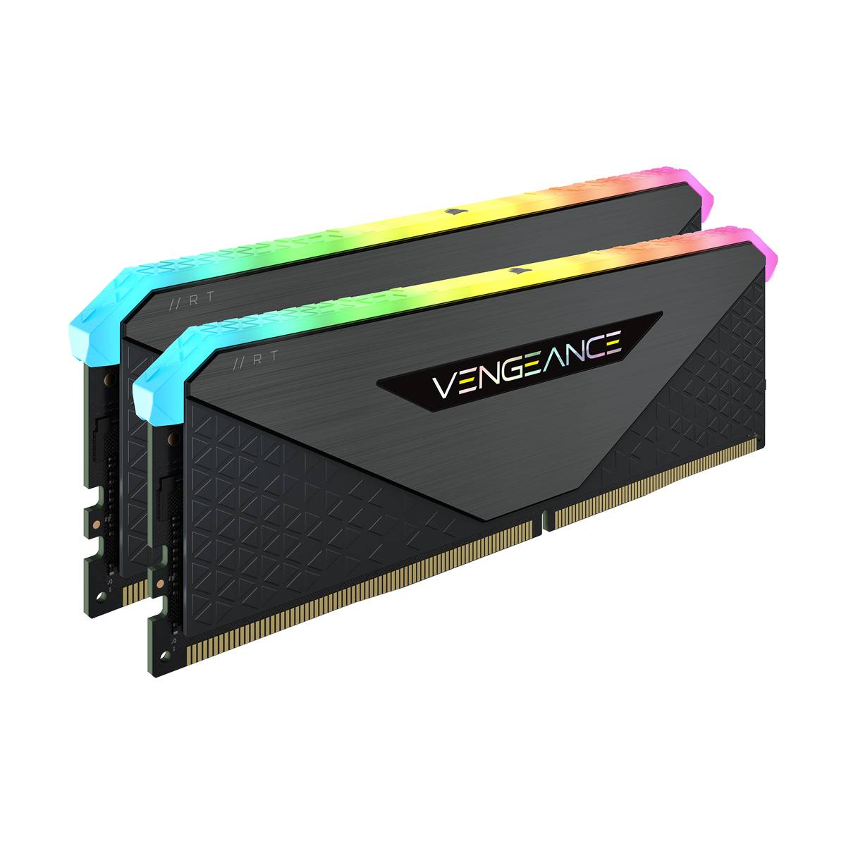 DIMM 32 GB DDR4-3200 2x 16 GB Dual Kit schwarz CMN32GX4M2Z3200C16 Vengeance RGB RT INTEL XMP