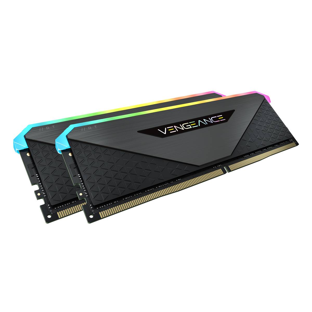 DIMM 32 GB DDR4-3200 2x 16 GB Dual Kit schwarz CMN32GX4M2Z3200C16 Vengeance RGB RT INTEL XMP