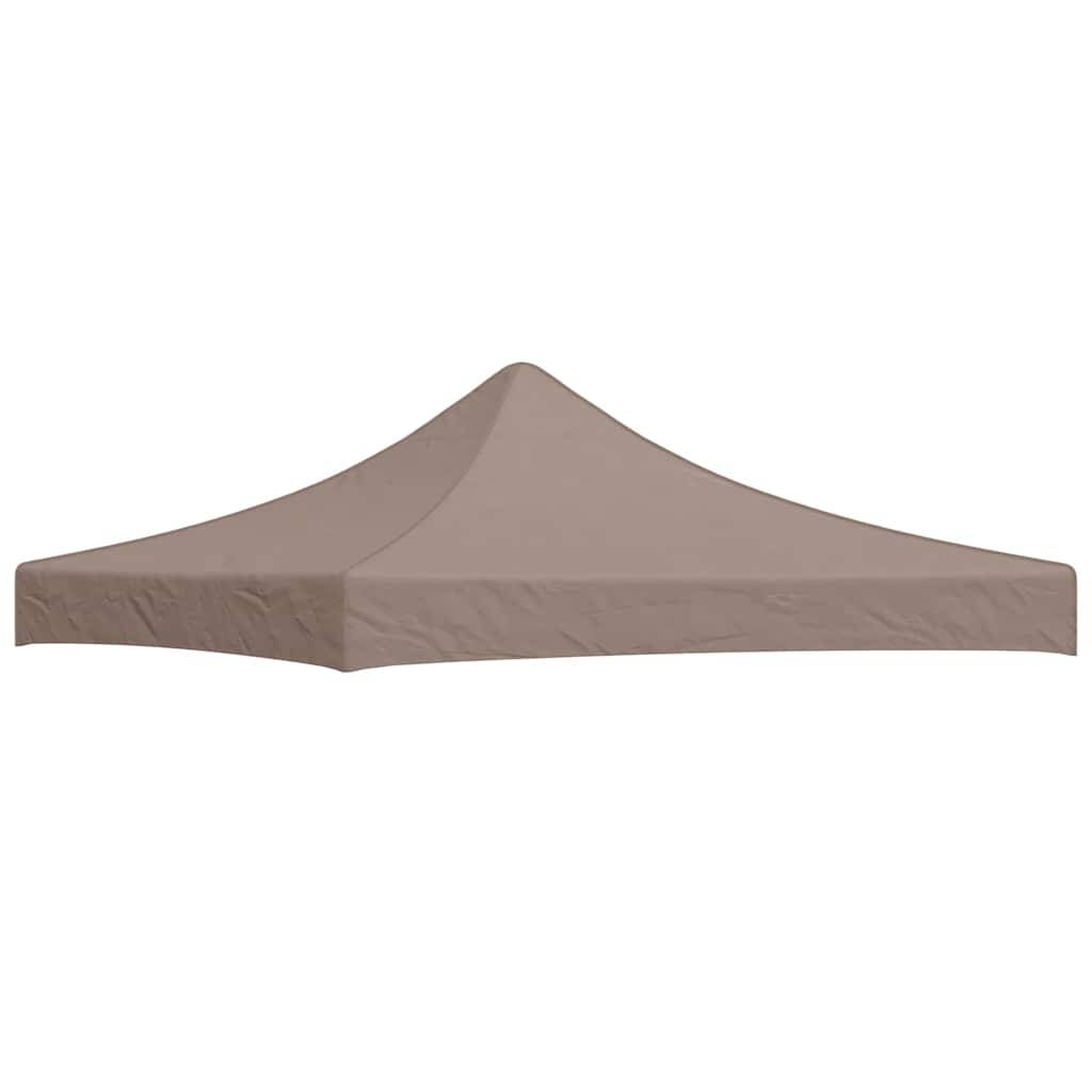 vidaXL Partyzelt-Dach 3x3 m Taupe 270 g/m²