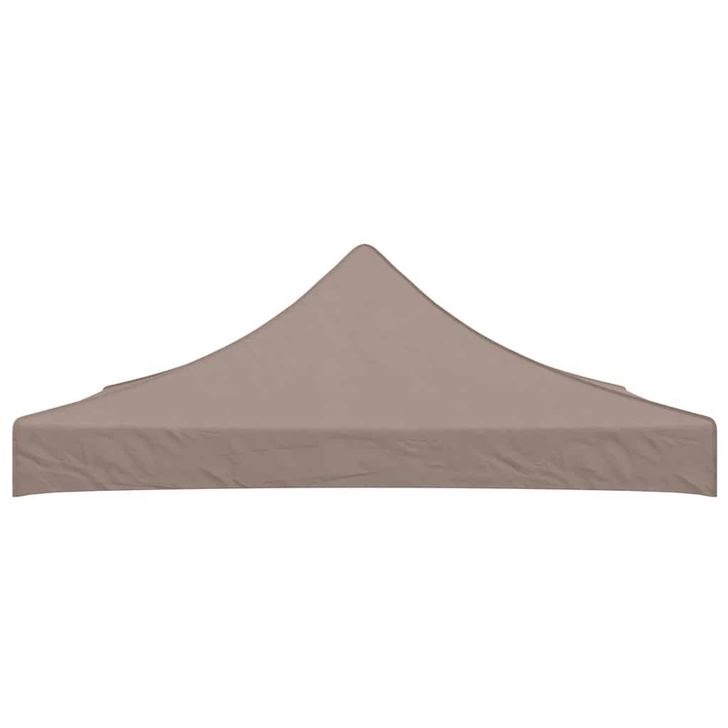 vidaXL Partyzelt-Dach 3x3 m Taupe 270 g/m²