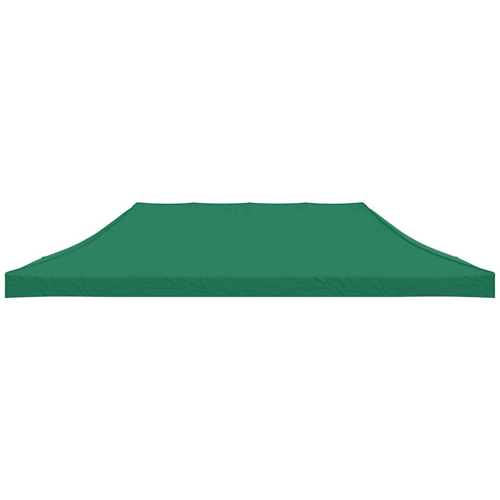 vidaXL Partyzelt-Dach 6x3 m Grün 270 g/m²
