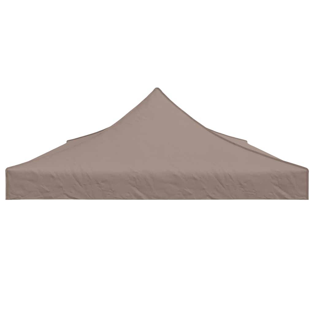 vidaXL Partyzelt-Dach 6x3 m Taupe 270 g/m²
