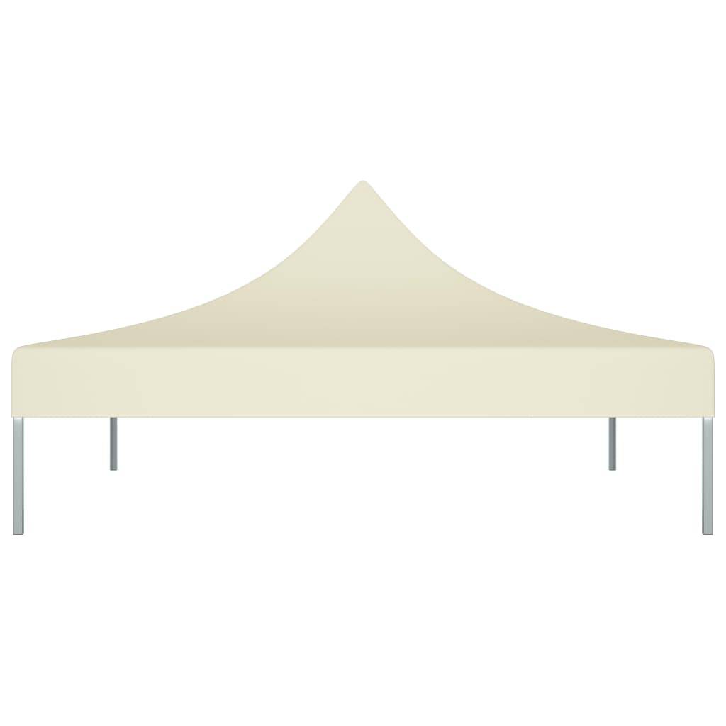 vidaXL Partyzelt-Dach 2x2 m Creme 270 g/m²