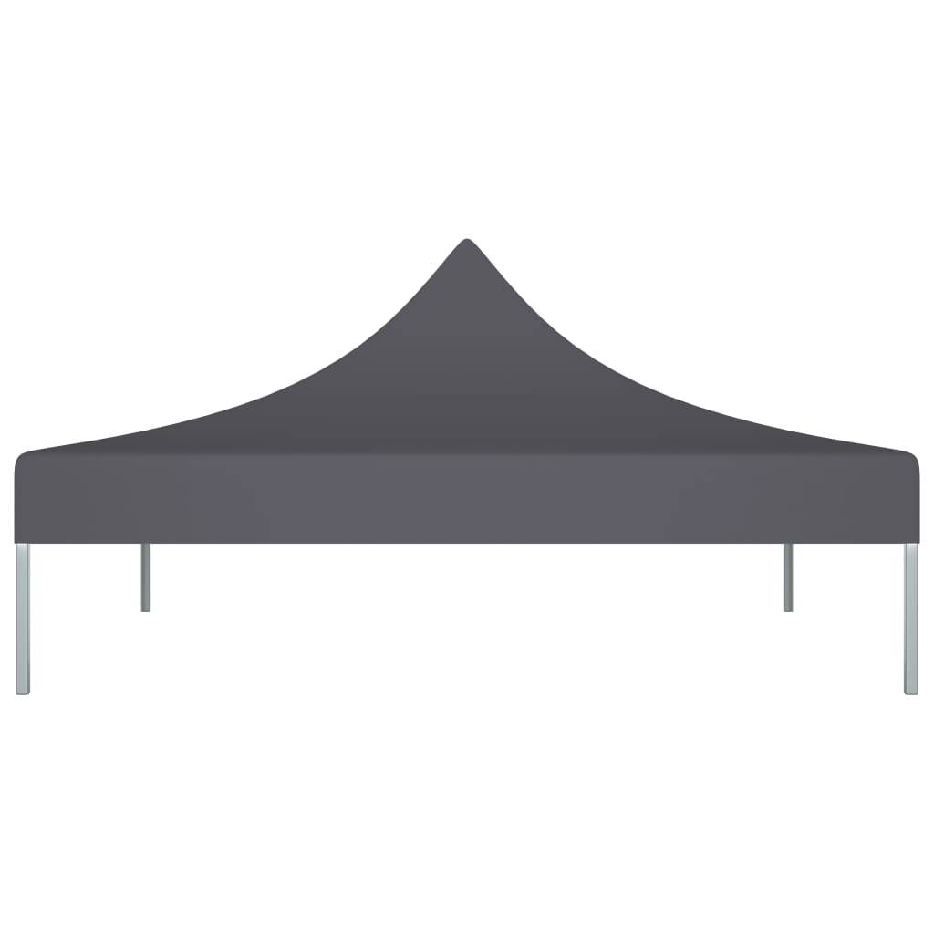 vidaXL Partyzelt-Dach 2x2 m Anthrazit 270 g/m²