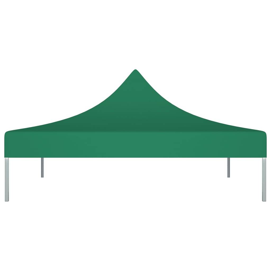 vidaXL Partyzelt-Dach 2x2 m Grün 270 g/m²