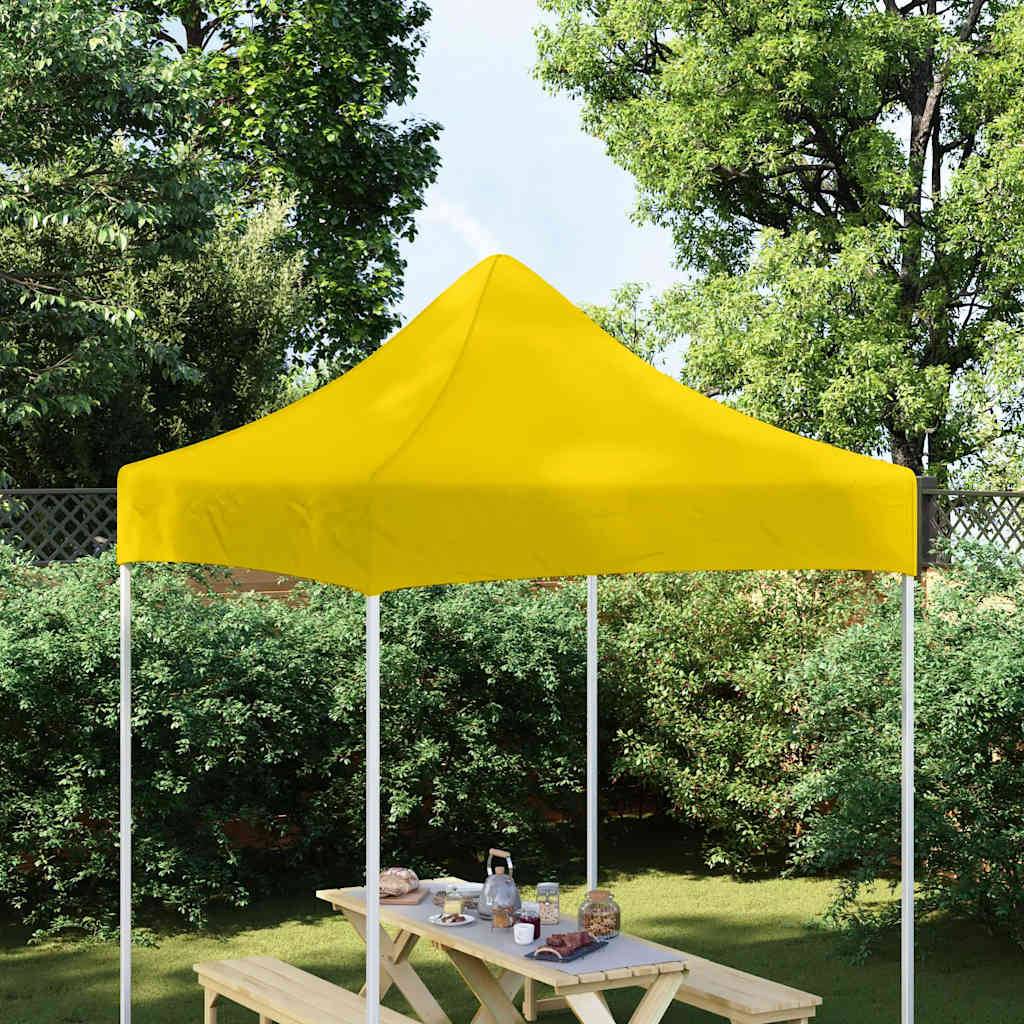 vidaXL Partyzelt-Dach 2x2 m Gelb 270 g/m²