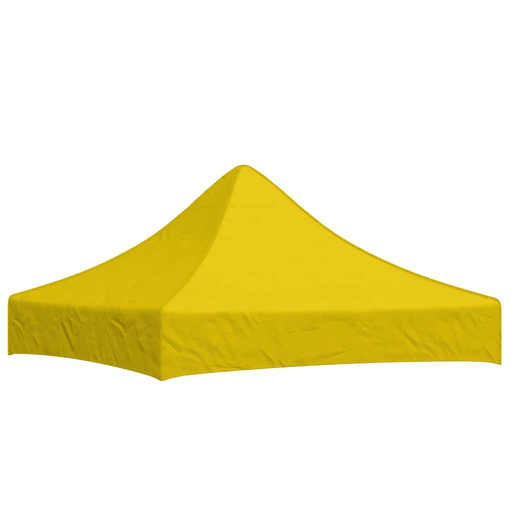 vidaXL Partyzelt-Dach 2x2 m Gelb 270 g/m²