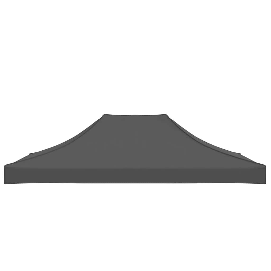 vidaXL Partyzelt-Dach 4x3 m Anthrazit 270 g/m²