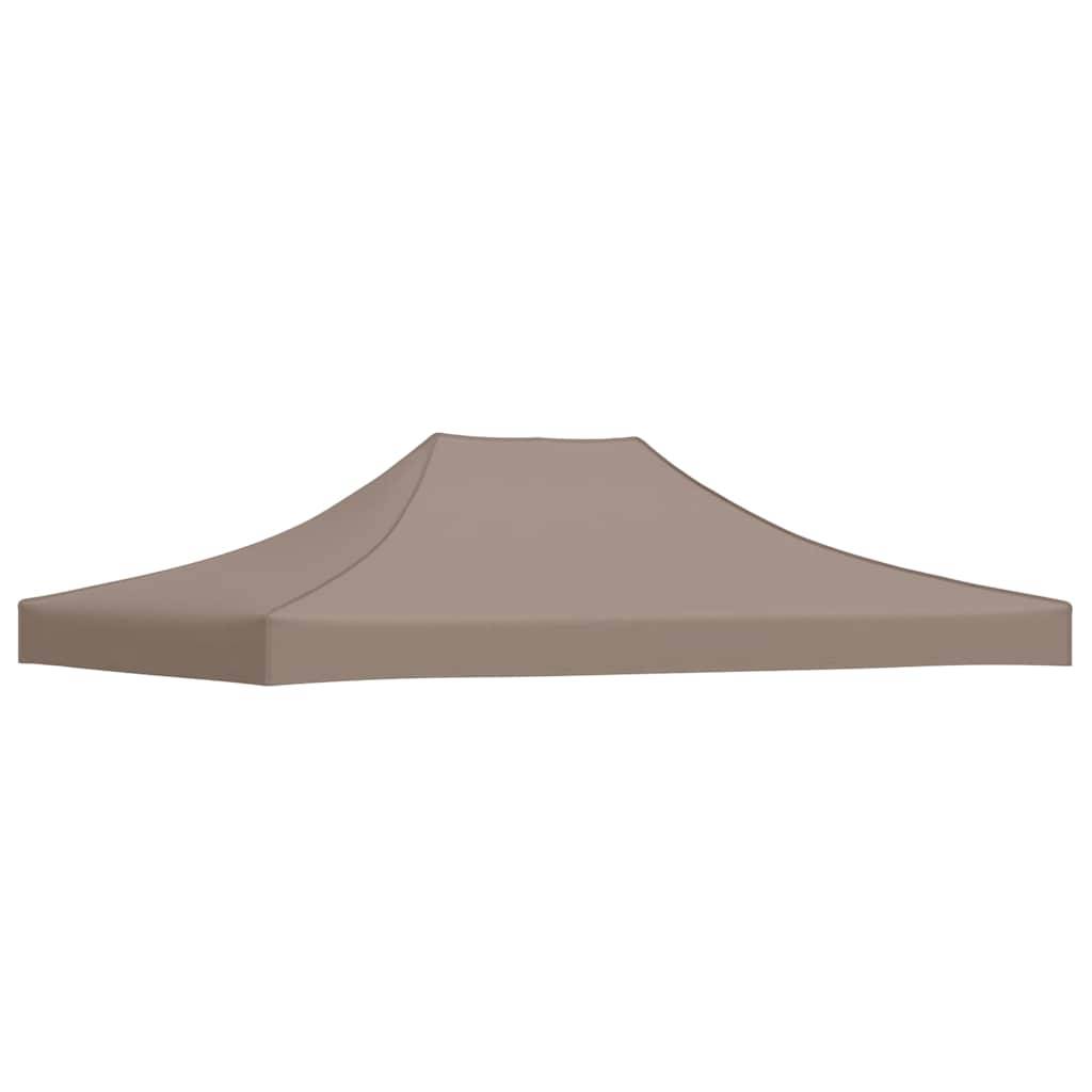 vidaXL Partyzelt-Dach 4x3 m Taupe 270 g/m²