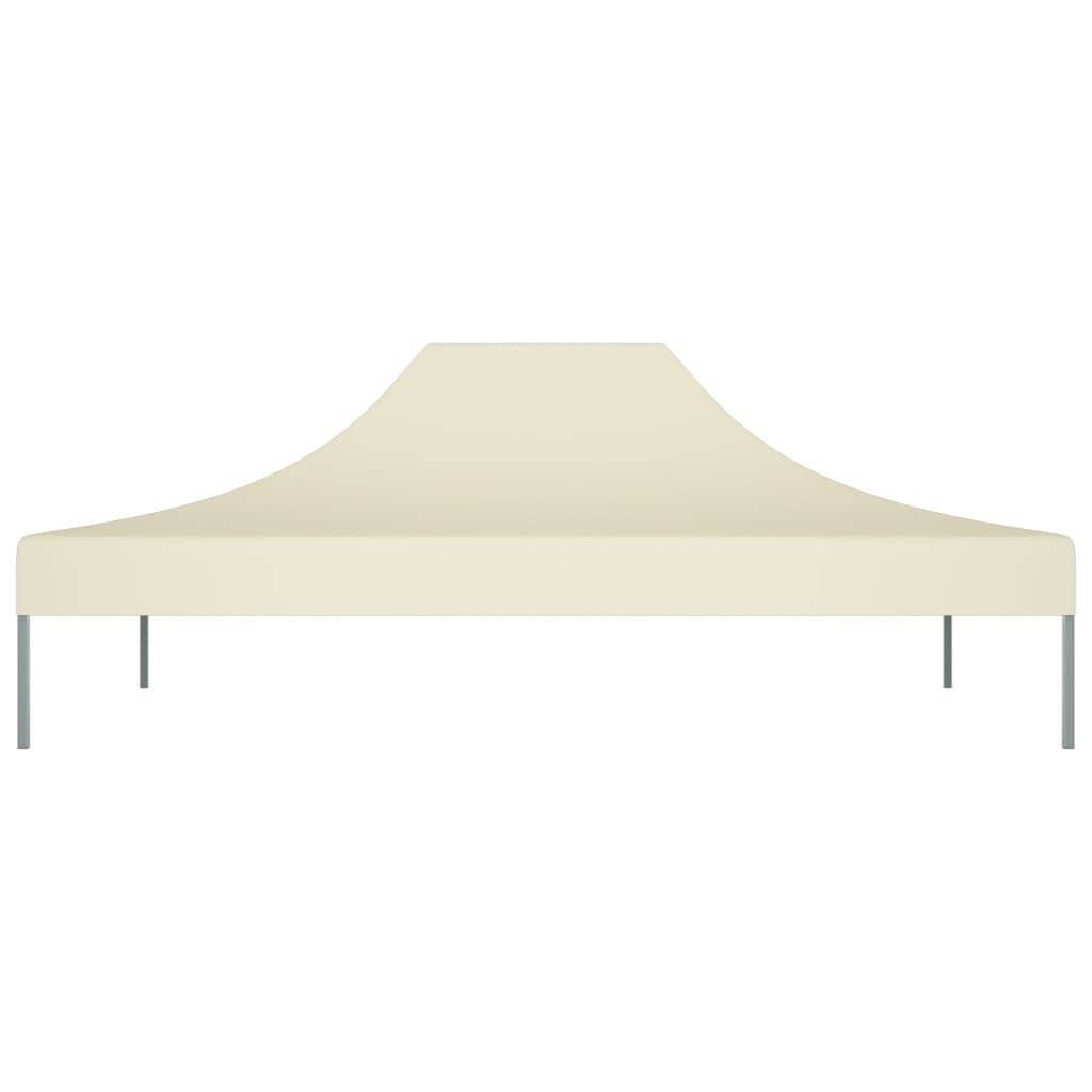 vidaXL Partyzelt-Dach 4,5x3 m Creme 270 g/m²