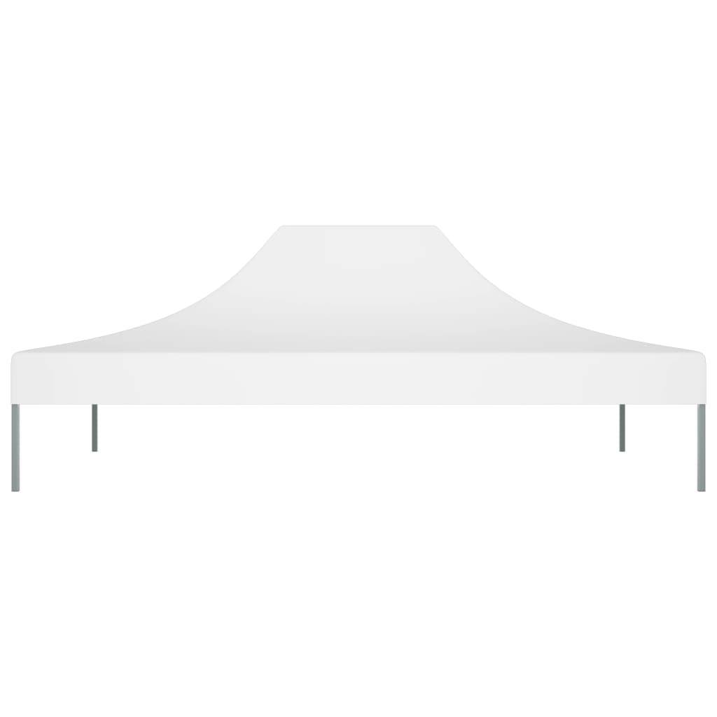 vidaXL Partyzelt-Dach 4,5x3 m Weiß 270 g/m²