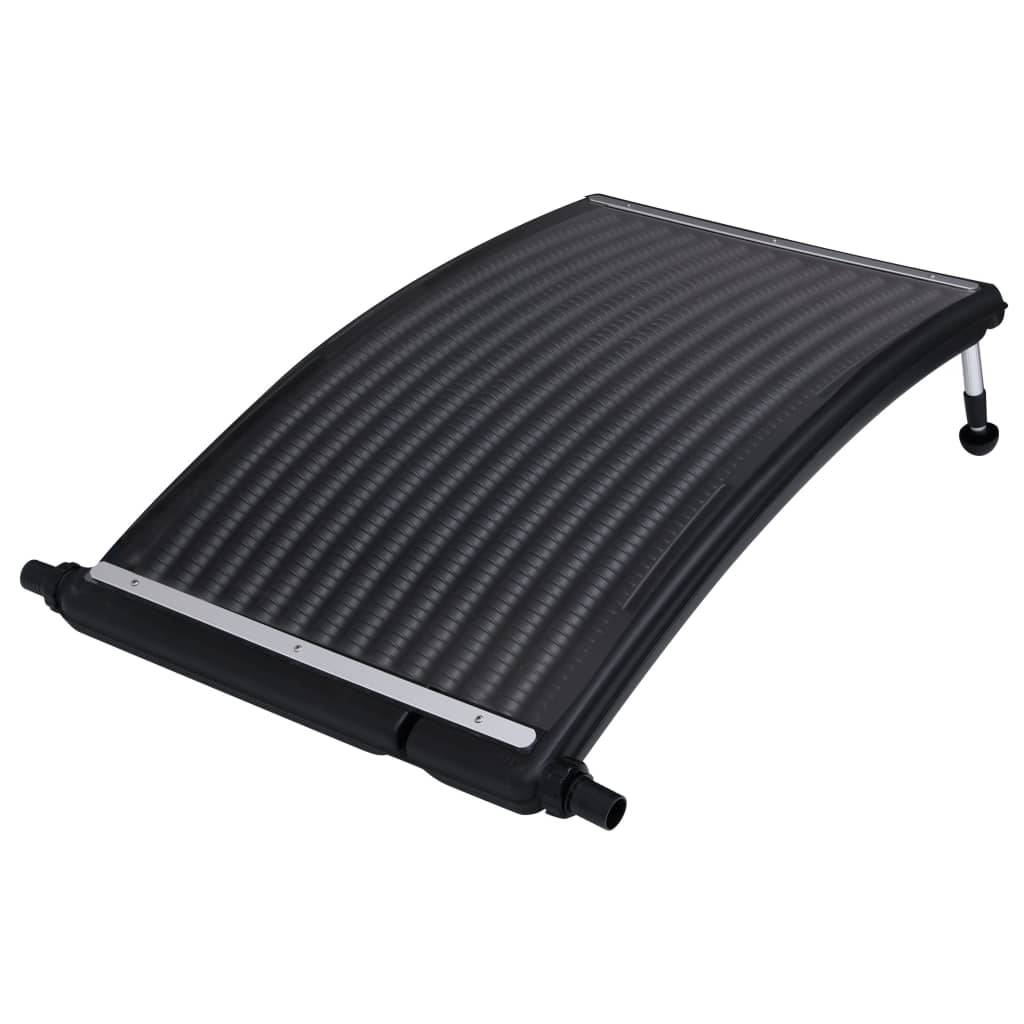 vidaXL Gebogene Solar-Heizpaneele für Pool 2 Stk. 110x65 cm