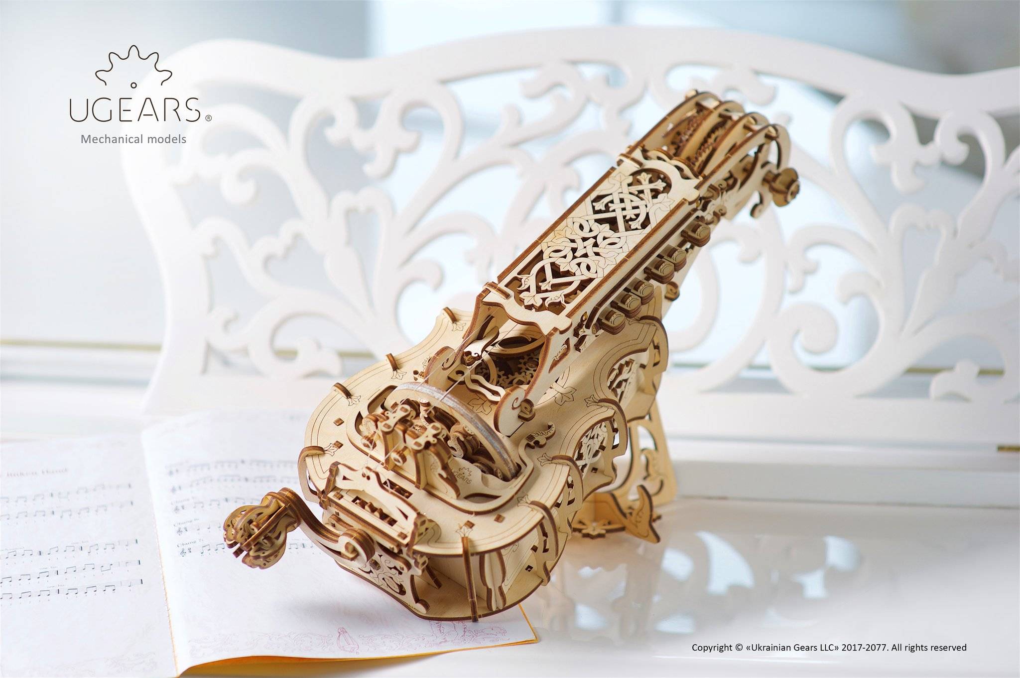 UGEARS® Hurdy Gurdy