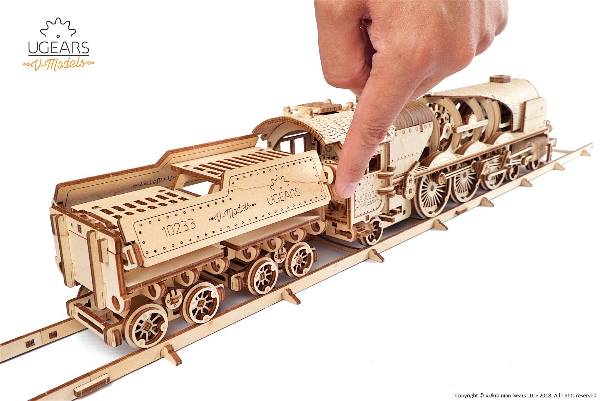 UGEARS® V-Express Lokomotive