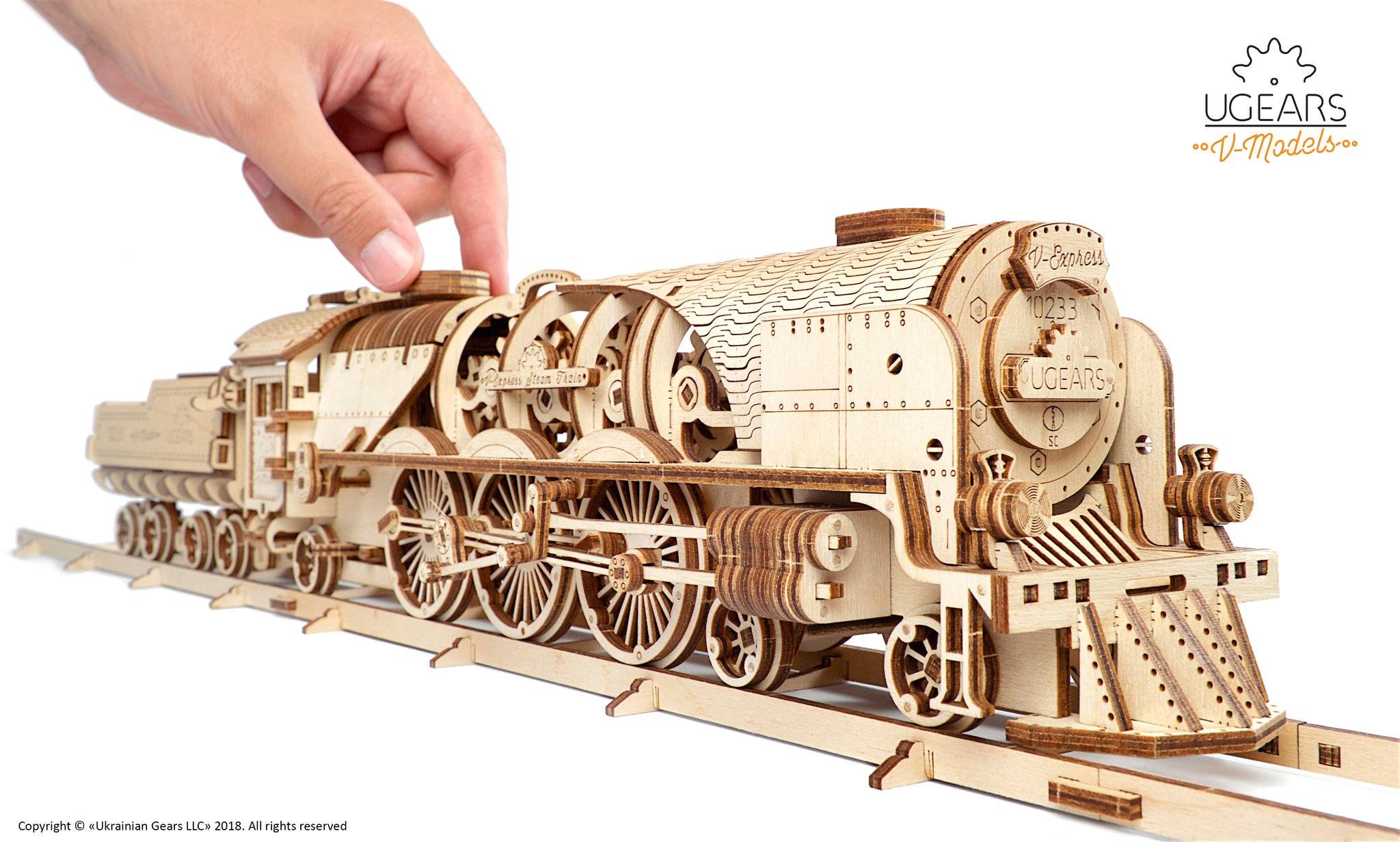 UGEARS® V-Express Lokomotive