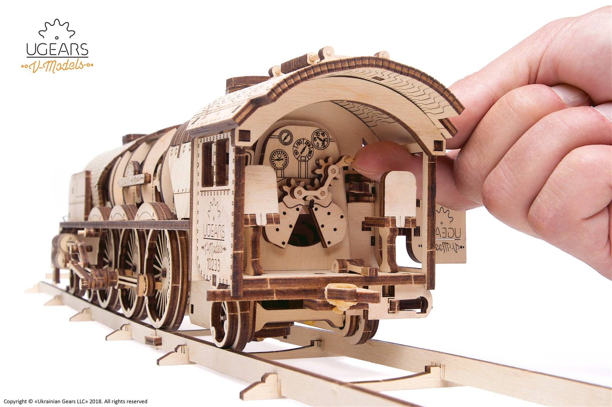 UGEARS® V-Express Lokomotive