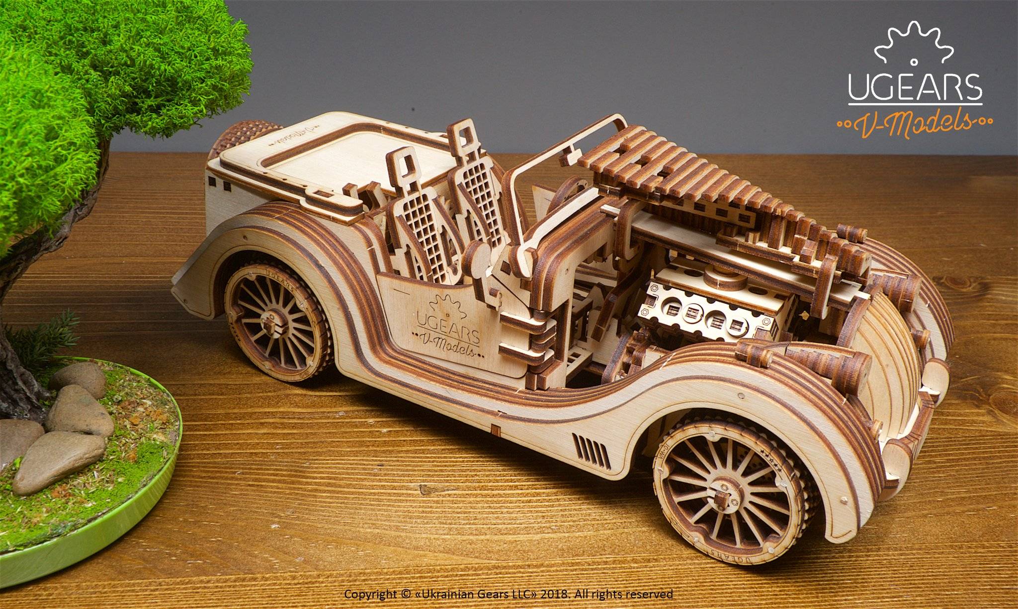 UGEARS® Roadster Sportcabrio