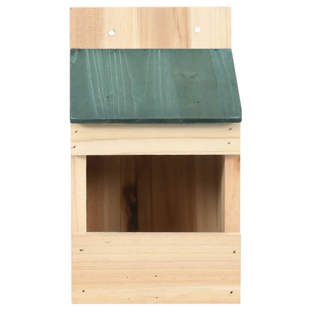 vidaXL Vogelhäuser 4 Stk. 12x16x20 cm Tannenholz