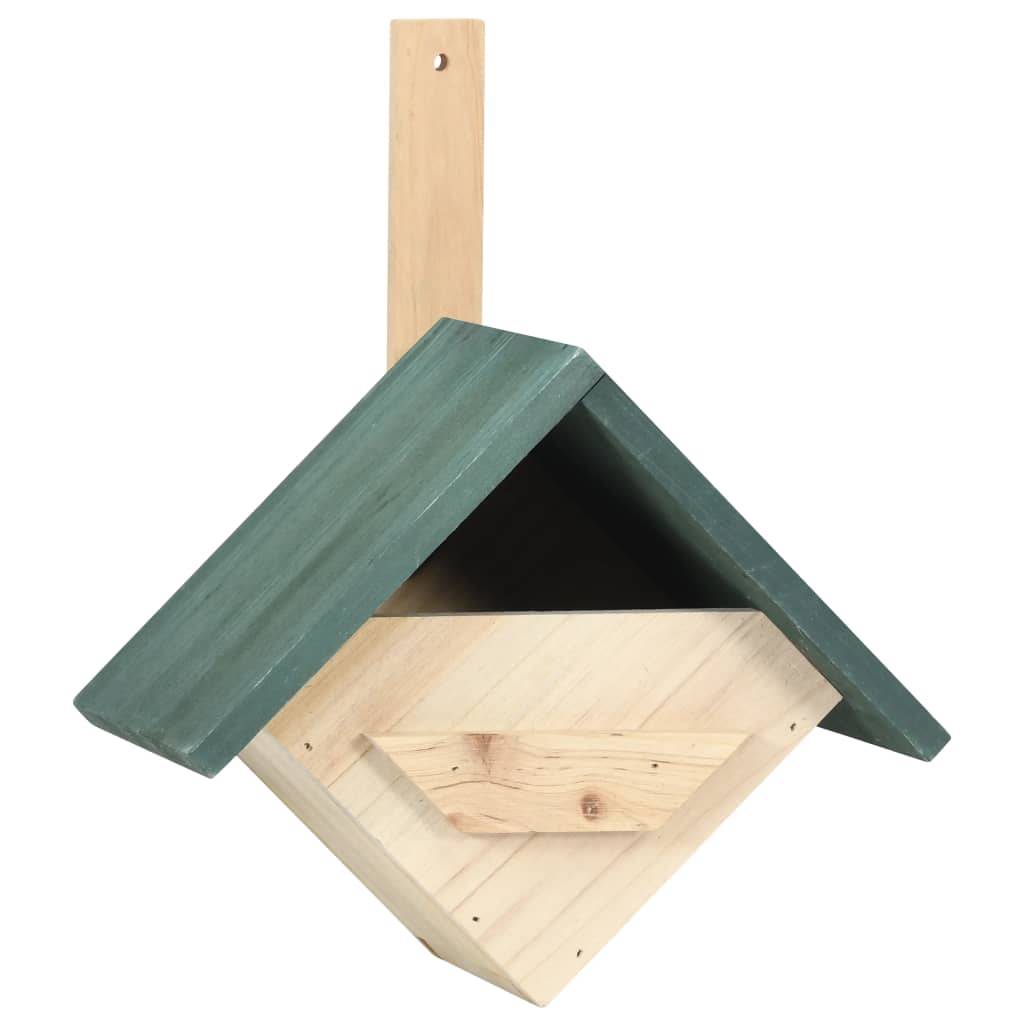 vidaXL Vogelhäuser 4 Stk. 24x16x30 cm Tannenholz