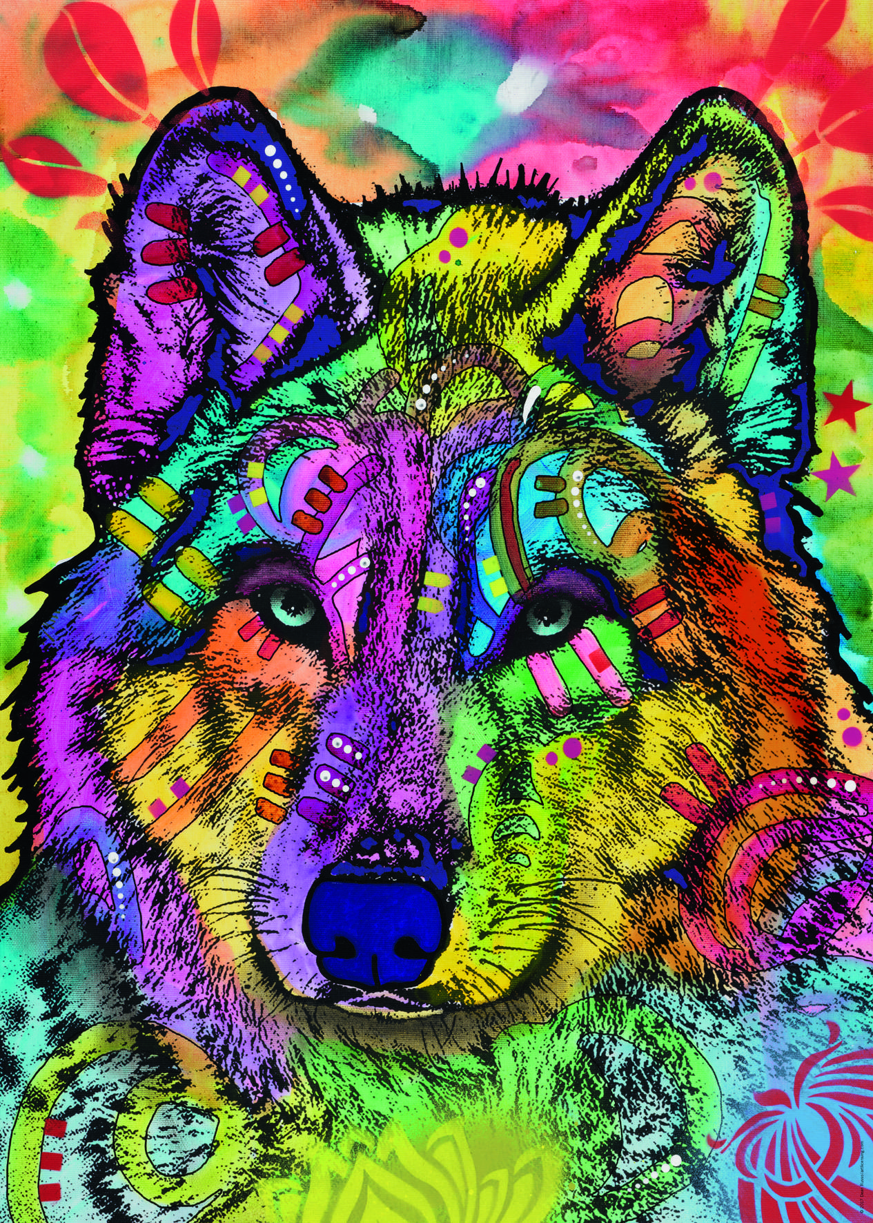 HEYE 29809 Dean Russo Jolly Pets Wolfs Soul 1000 Teile Puzzle